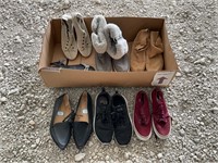 Women's shoes to include UGGs & vans size 9/9.5