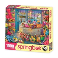 WFF4815  Springbok Flower Shop Jigsaw Puzzle - 100