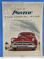 Ad From Magazine - Pontiac 1949