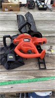 Black & Decker blower with attachments only (