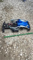 Kids toy go cart missing parts ( untested).
