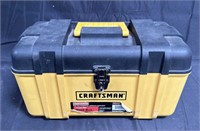 Craftsman tool box full of tools etc. yellow &