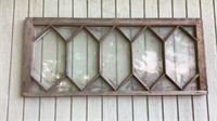 Beautiful Antique Window (one piece broken glass)