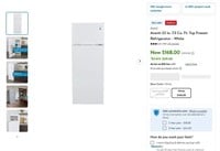 WFF4142  Avanti Top Freezer Refrigerator 22x7.3 F
