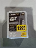 Power Pro Cement Board Screws 9 X 1-1/4"