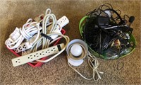 Misc Cords Power Strips Cables Transformers Light