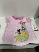 Disney $17 Retail Baby Girl Pajamas Tshirt 3T