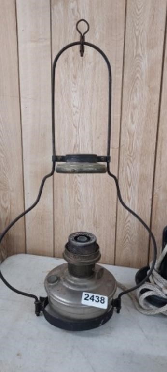 OIL LAMP WITH HANGER