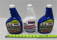 3 Bottles of Kirby Carpet Cleaner Solution