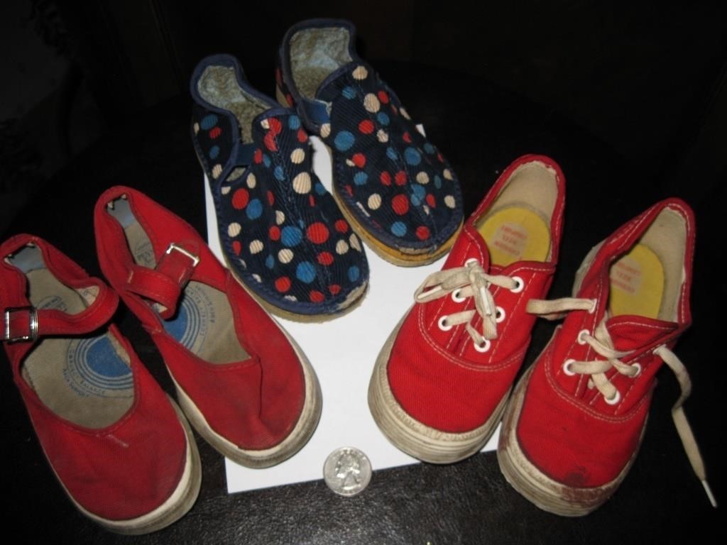 Vintage Children's Shoes & Slippers