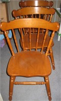 4 MCM Tell City Chair Co Andover Hard Rock Maple