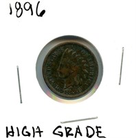 1896 High Grade Indian Head Cent