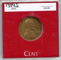 1909-S Lincoln Wheat Cent