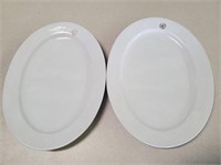 2 Caesars Palace Plates, 12 1/2" X 9 1/2" Diameter