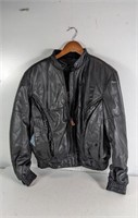 Sz L First Gear Leather Jacket