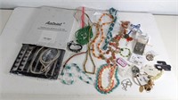 Jewelry Organizer with Assorted Accessories