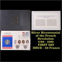 Silver Bicentennial of the French Revolution 1789