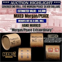 *EXCLUSIVE* x10 Morgan Covered End Roll! Marked "M