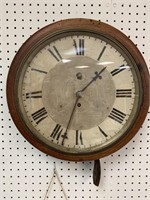ANTIQUE NON-WORKING WALL CLOCK - 15 X 6 “