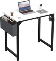Dumos 32 Inch Office Small Computer Desk Modern