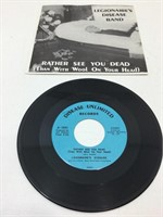 1979 Original Legionaire’s Disease Band Vinyl 45