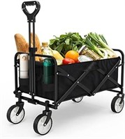 Collapsible Foldable Wagon Cart With All Terrain