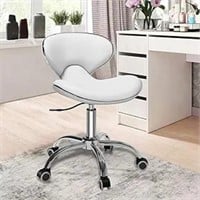 Salonfactory Adjustable Rolling Stool With