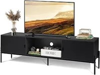 Wlive Modern Tv Stand For 65 Inch Tv, Mid Century