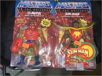 2 MASTERS OF THE UNIVERSE ACTION FIGURES -