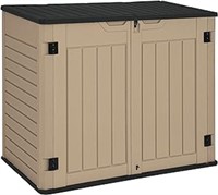 Yitahome Outdoor Horizontal Storage Sheds W/o