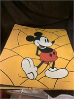 DISNEY PRODUCTIONS MICKEY MOUSE 3-RING BINDER