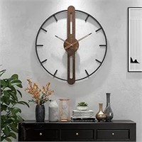 Daydayart Modern Walnut Dial Wall Clock, Wood