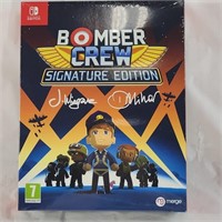 Sealed Nintendo Switch Bomber Crew Signature