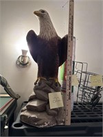 24" TALL GARDEN EAGLE STATUE / CANNOT BE SHIPPED