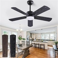 Qutwob 42" Ceiling Fan With Light And Remote