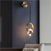 Modern Decorative LED Crystal Wall Sconce with