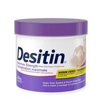Desitin Diaper Rash Cream for Baby, Zinc Oxide