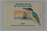 1993 Reserve Bank of New Zealand Uncirculated Coin