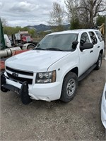 2011 CHEVY TAHOE (WHITE) MILEAGE UNKNOWN **DOESN'T