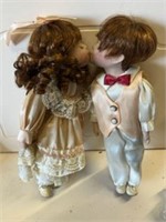 Kissing Porcelain doll