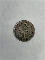 1958 Elisabeth Canadian coin