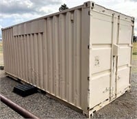White 8’ x 20’ Insulated Shipping Container