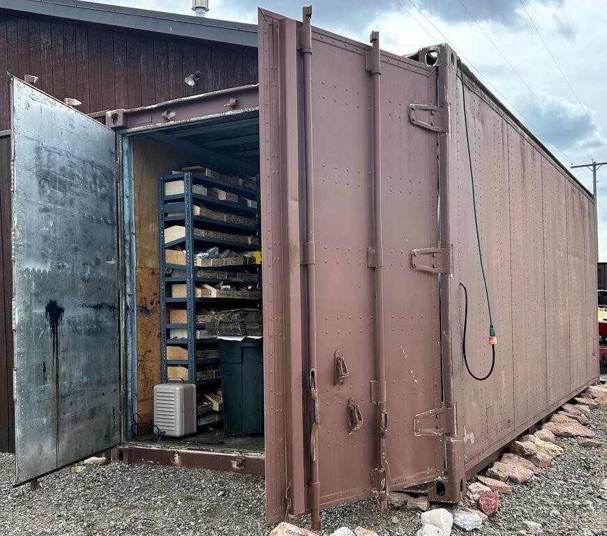 Brown 8’ x 20’ Insulated Shipping Container