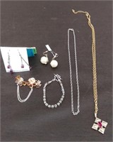 Fashion Jewelry - Necklace, Pin, Earrings