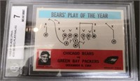 Beckett Chicago Bears "Play of the Year"  1964