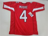 #4 Moore Signed Jersey w/ COA