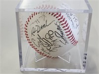 Signed Baseball w/ Case