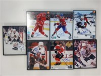 7 Signed Hockey Photos