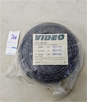 Video coaxial cable 100ft