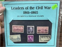 LEADERS OF THE CIVIL WAR STAMPS